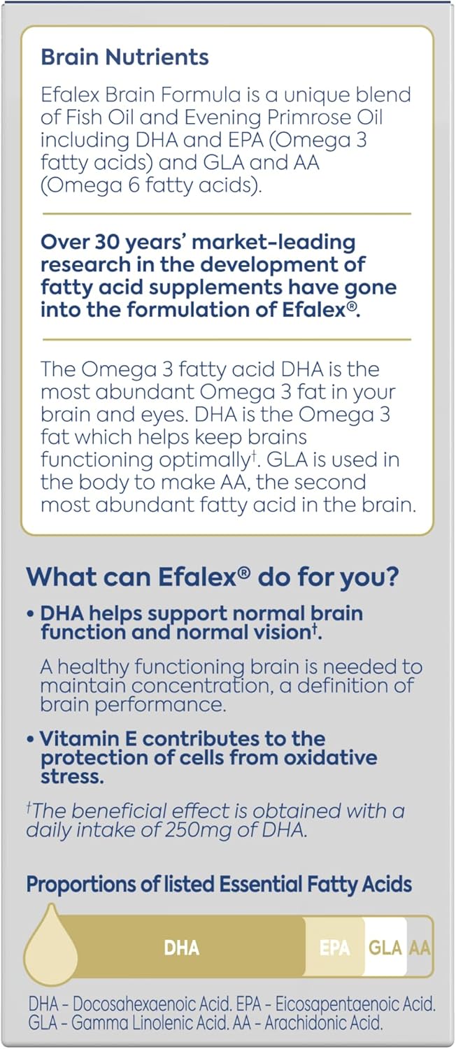 Efamol Efalex Omega 3 +6 Lemon & Lime Liquid Supplement - 150mls