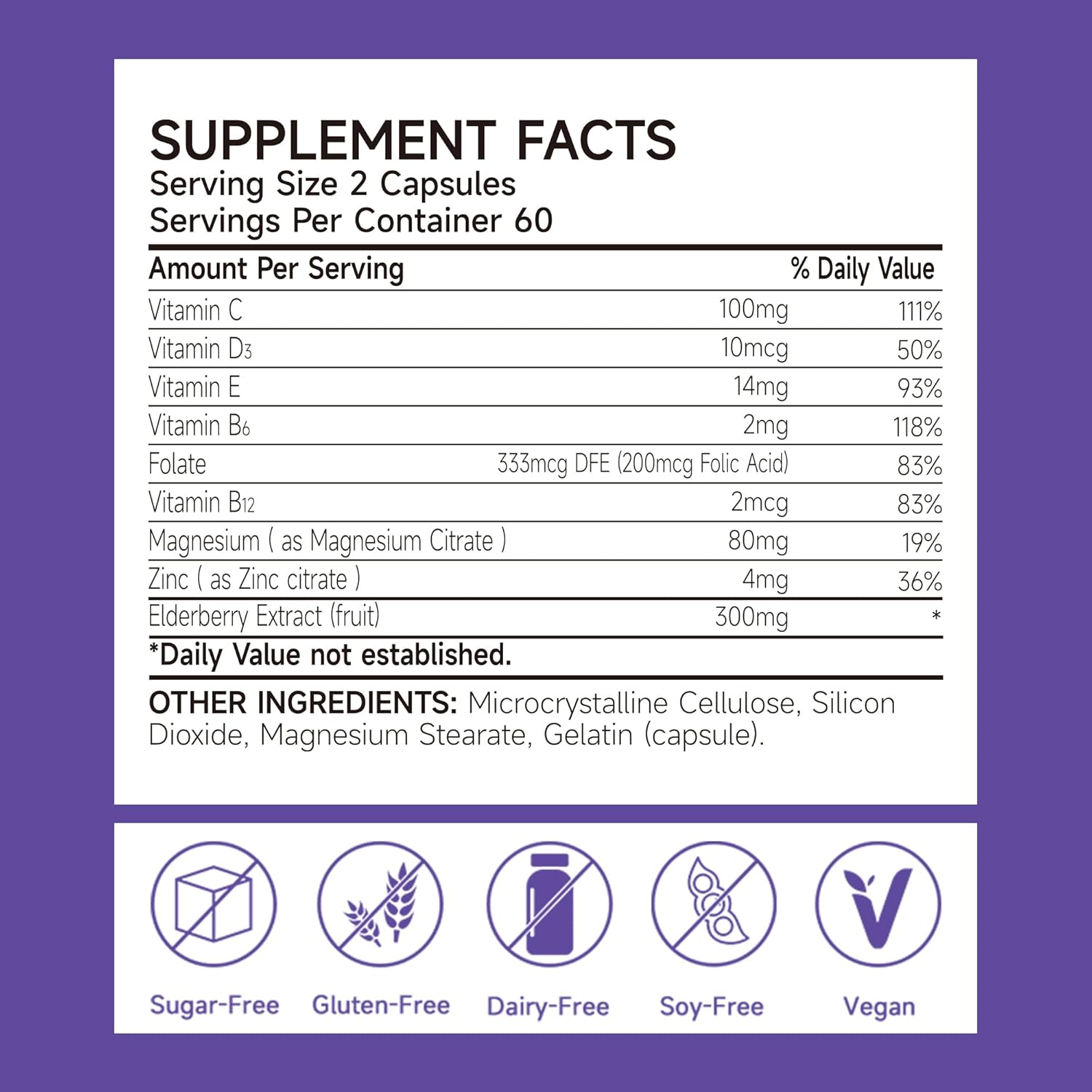 Elderberry and Chondroitin Supplement Bundle for Immune Support