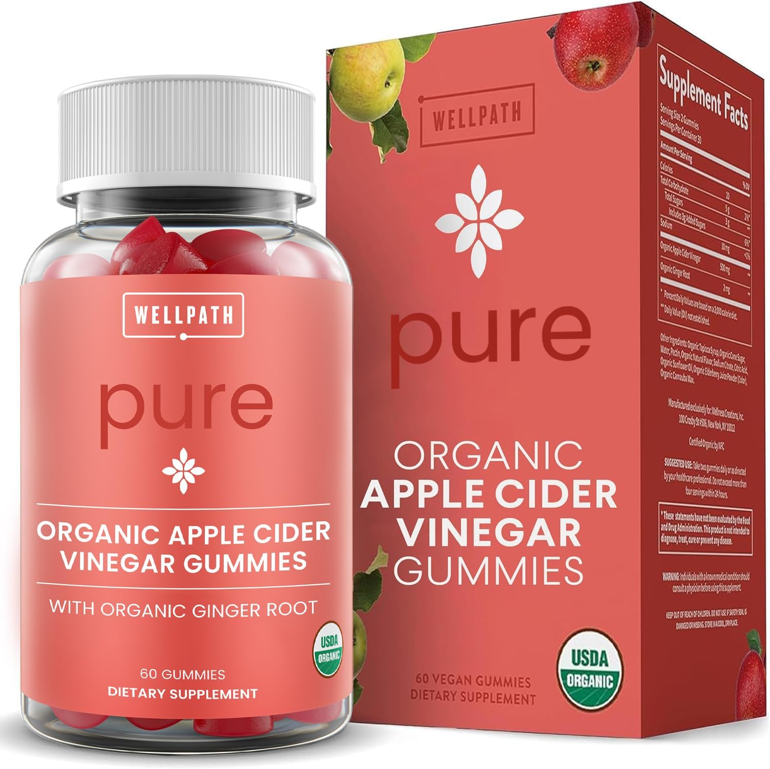 Elderberry, Zinc, Beet Root, and ACV Gummies Bundle - 60 Ct Each for Immune Support