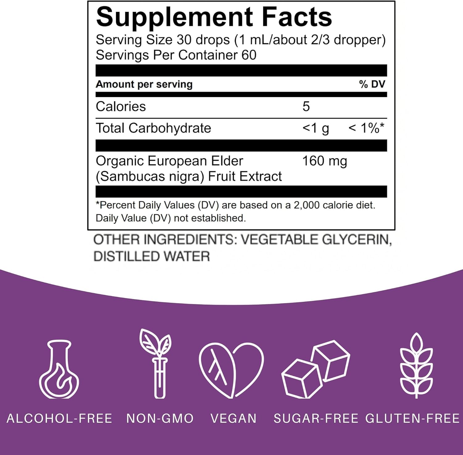 Elderlane Immune Support Bundle: Elderberry Tincture Drops and Gummies for Adults and Kids - 2 Oz and 60ct