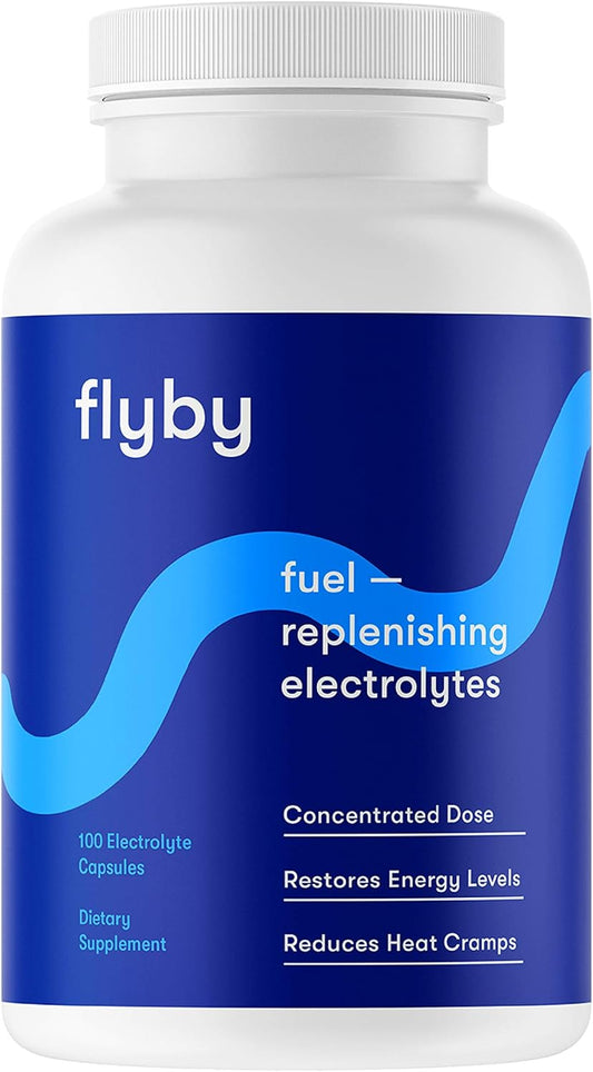 Electrolyte Replacement Tablets for Rapid Rehydration & Recovery - Keto-Friendly Pills with Salts, Magnesium, Potassium, Sodium - Paleo & Vegan - 100 Capsules