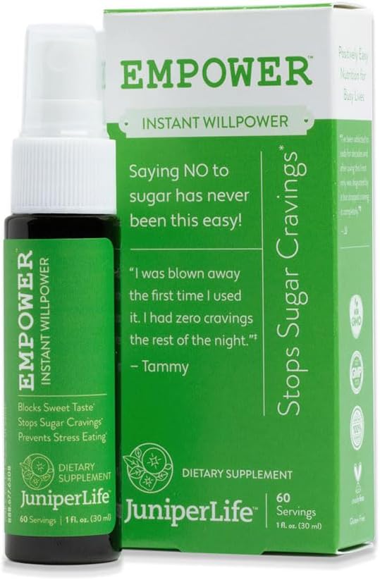 Empower Sugar Craving Suppressant - 2 Pack with Gymnema Sylvestre, 5HTP, Biotin, and Chromium Picolinate - Supports Keto Diet