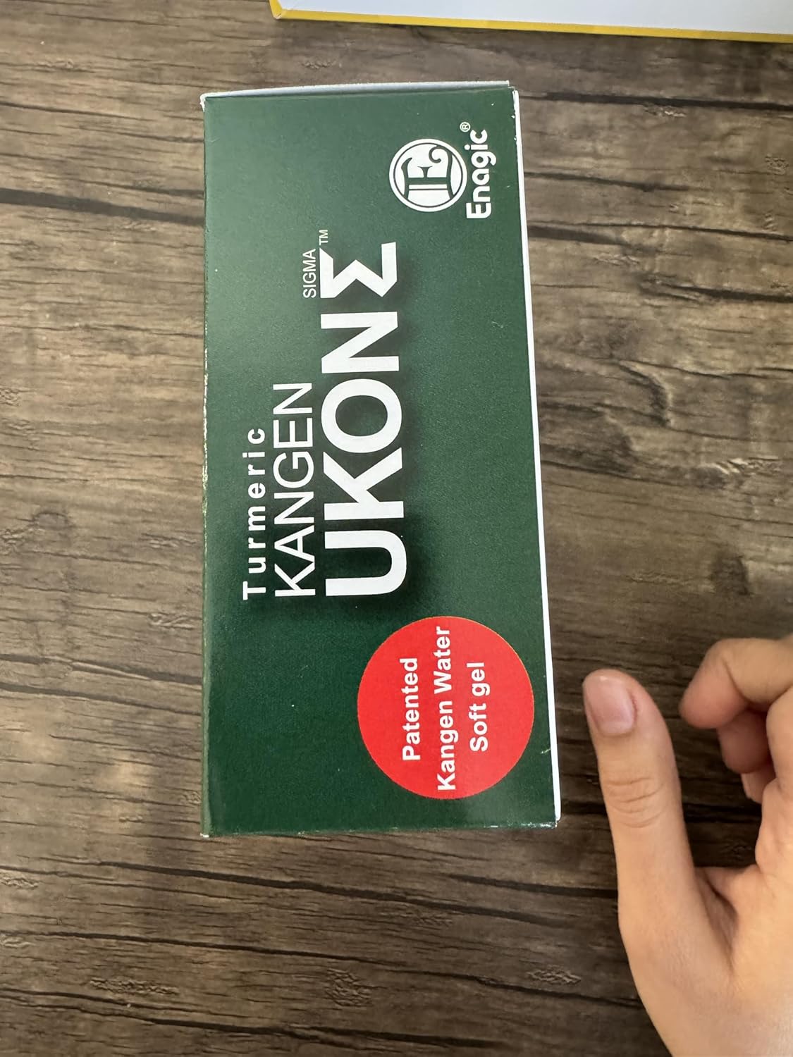 Enagic Turmeric Kangen Ukon Sigma Supplement - Natural Turmeric Extract for Health and Wellness