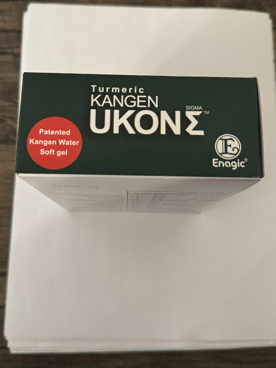 Enagic Turmeric Kangen Ukon Sigma Supplement - Natural Turmeric Extract for Health and Wellness