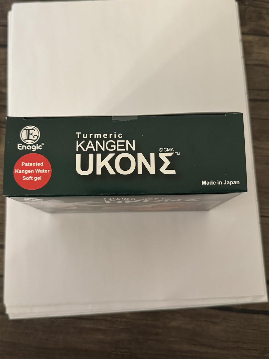 Enagic Turmeric Kangen Ukon Sigma Supplement - Natural Turmeric Extract for Health and Wellness