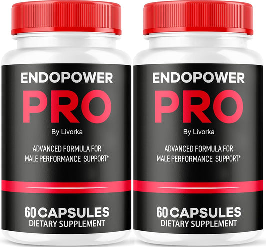 Endopower Pro Pills (2 Pack) - Advanced Formula for Endopower - 120 Capsules for 2 Months - Reviews & Benefits