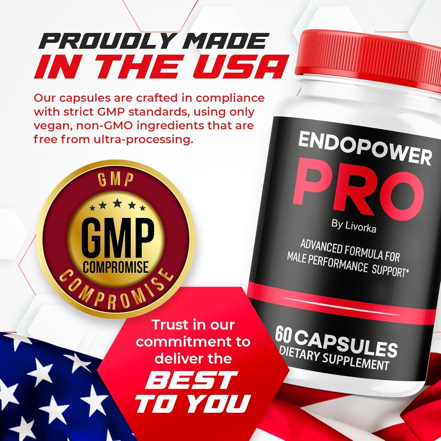 Endopower Pro Pills (2 Pack) - Advanced Formula for Endopower - 120 Capsules for 2 Months - Reviews & Benefits