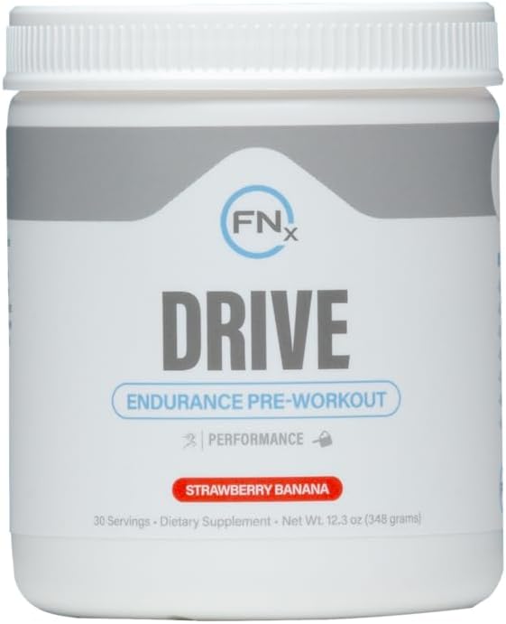 Endurance-Boosting Pre-Workout Supplement for Energy, Strength, and Quick Recovery - Strawberry Banana Flavor