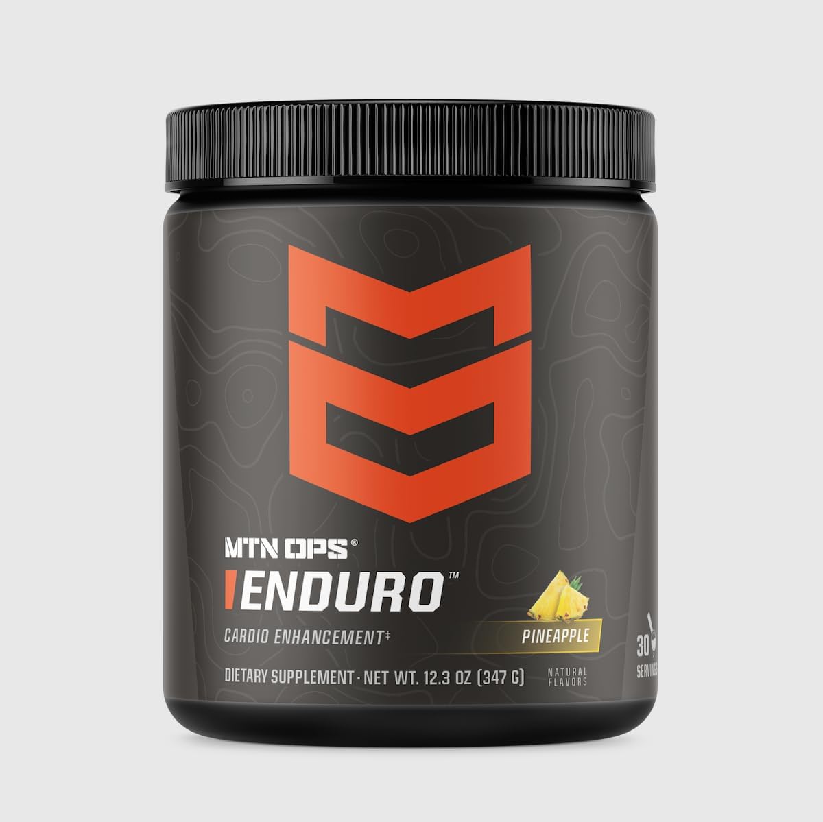 Enduro Nitric Oxide Supplement & Stim-Free Pre Workout - Pineapple Crush Flavor - 30 Servings - Magnesium Citrate, Beet Root Powder, Niacinamide