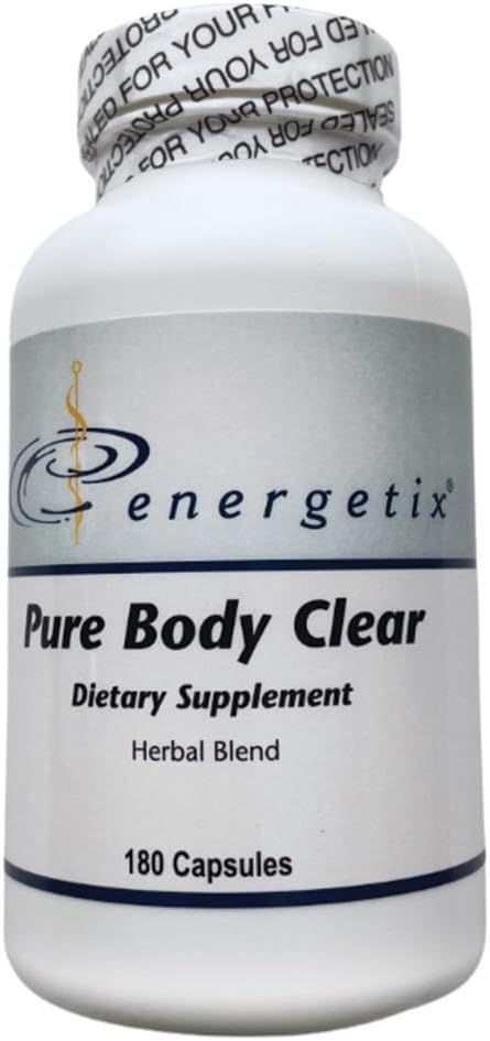 Energetix Pure Body Clear Capsules - 180 Count