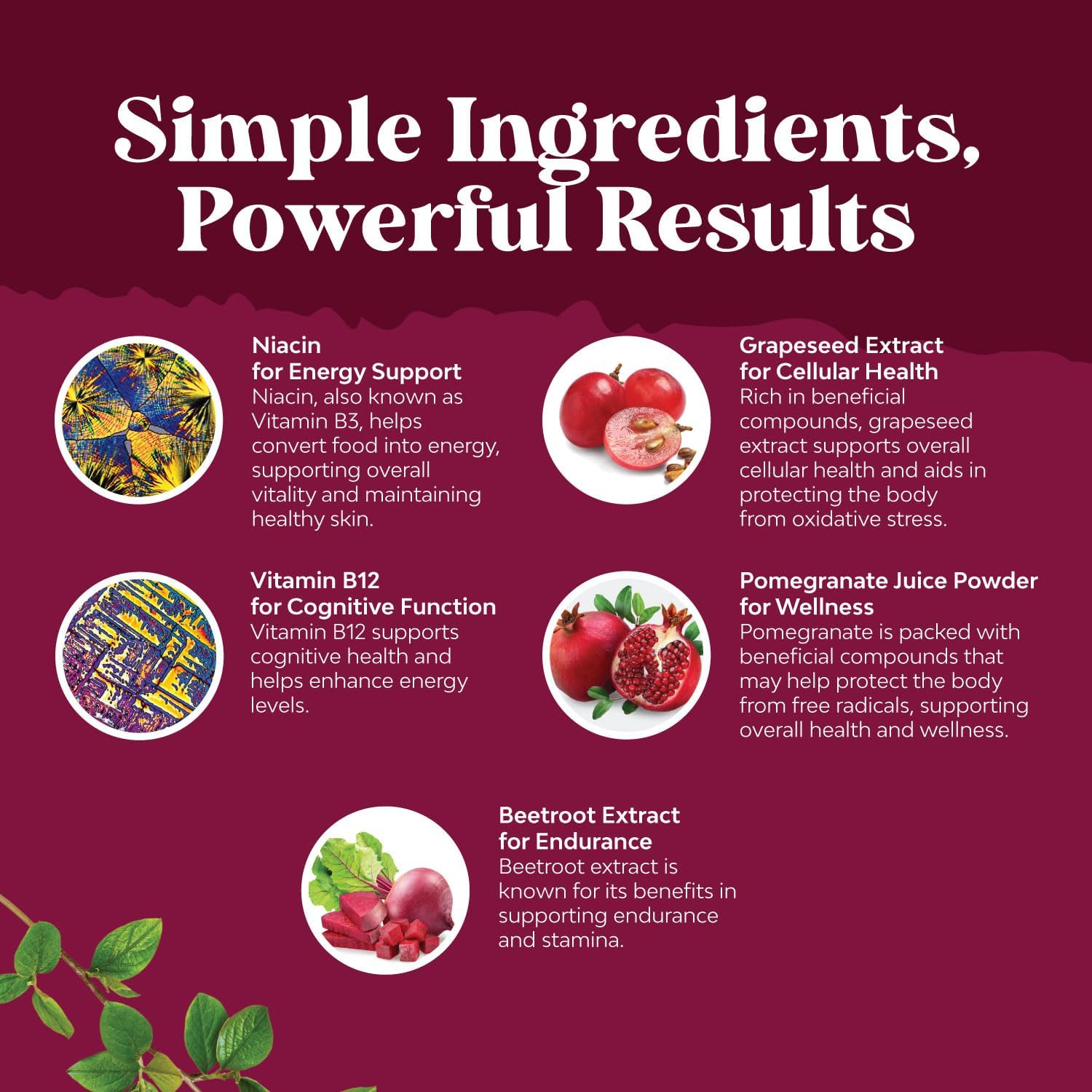 Energizing Beet Root Gummies for Adults - Heart Health & Energy Support with Vitamin B12 - Vegan & Gluten Free - 45 Servings