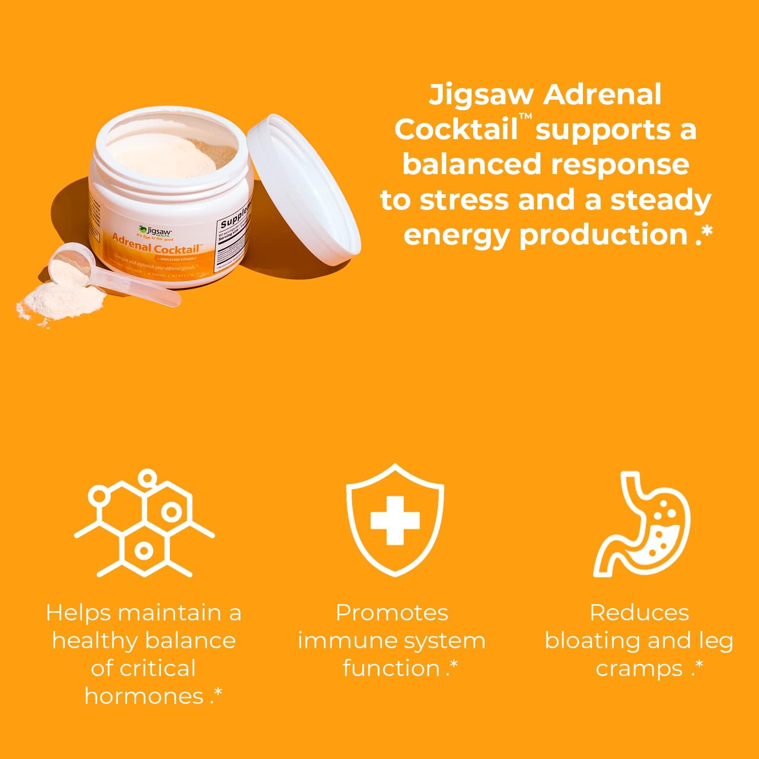 Energizing Jigsaw Adrenal Cocktail MagPure Malate | 120 Capsules Bundle