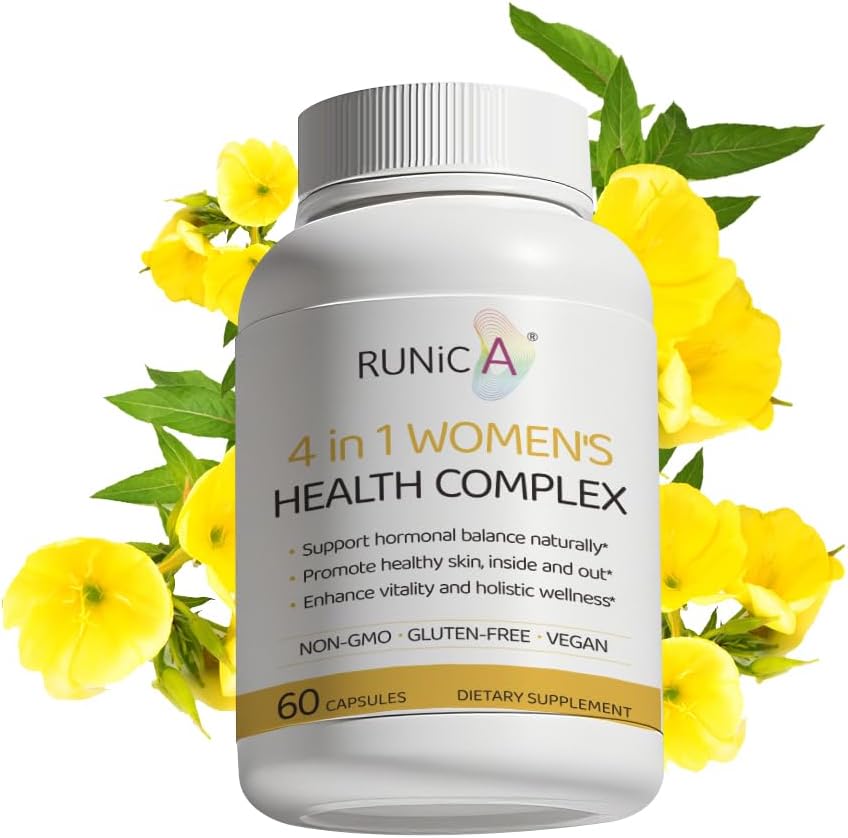 Energy and Focus Support Complex with Soy Isoflavones, Pueraria Mirifica, and Herbal Extracts | Promotes Vitality and Balance | USA-Made
