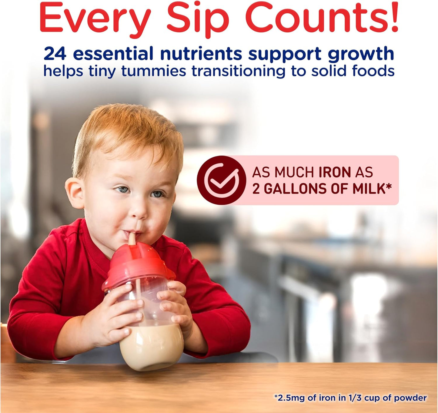 Enfagrow Neuro Pro Premium Toddler Nutritional Drink with DHA, Growth Nutrients, Immune Support - 24 Bottles of 8 fl Oz