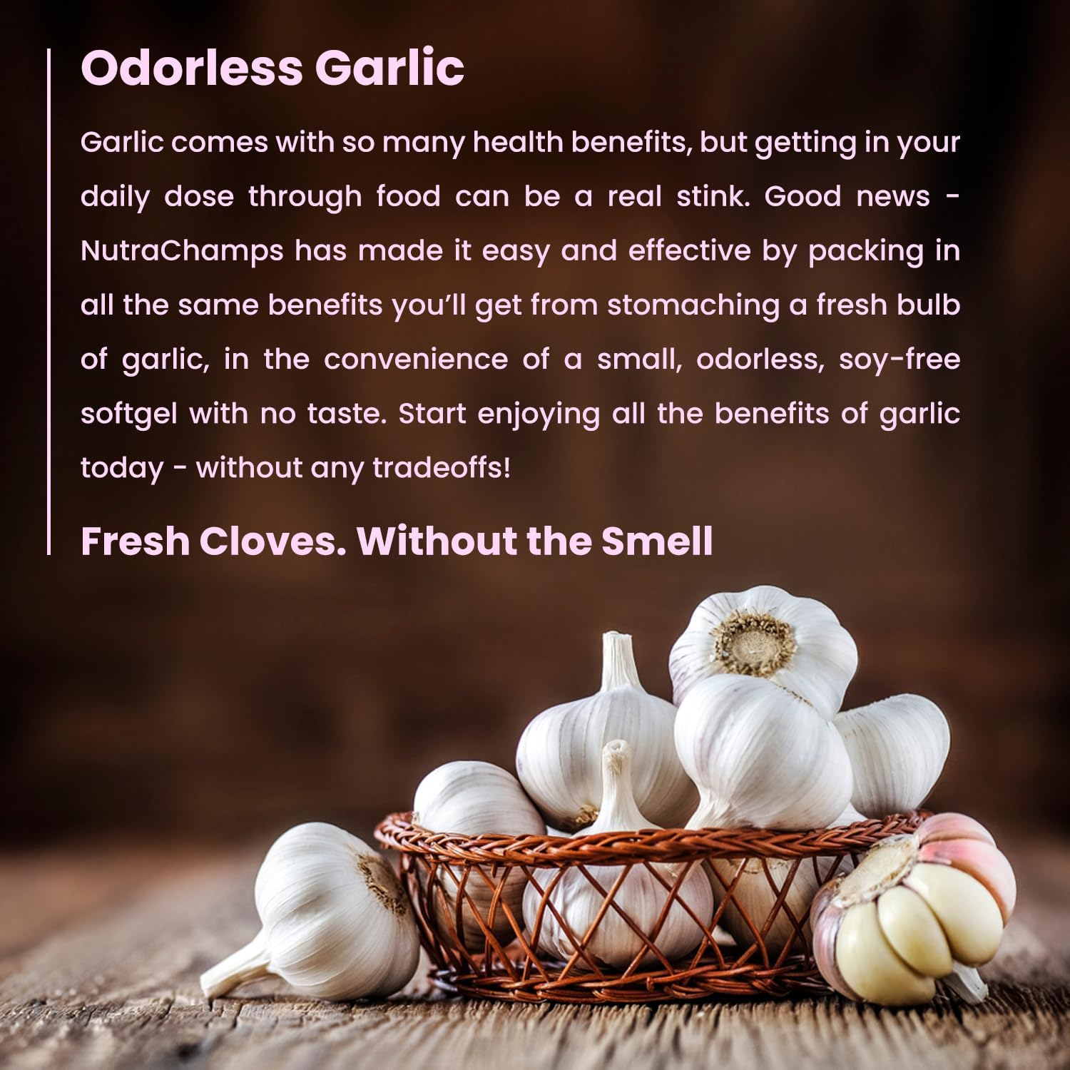 Enhanced Immune Support Garlic Oil Softgels with Parsley, Chlorophyll & Aged Garlic Extract - 1000mg