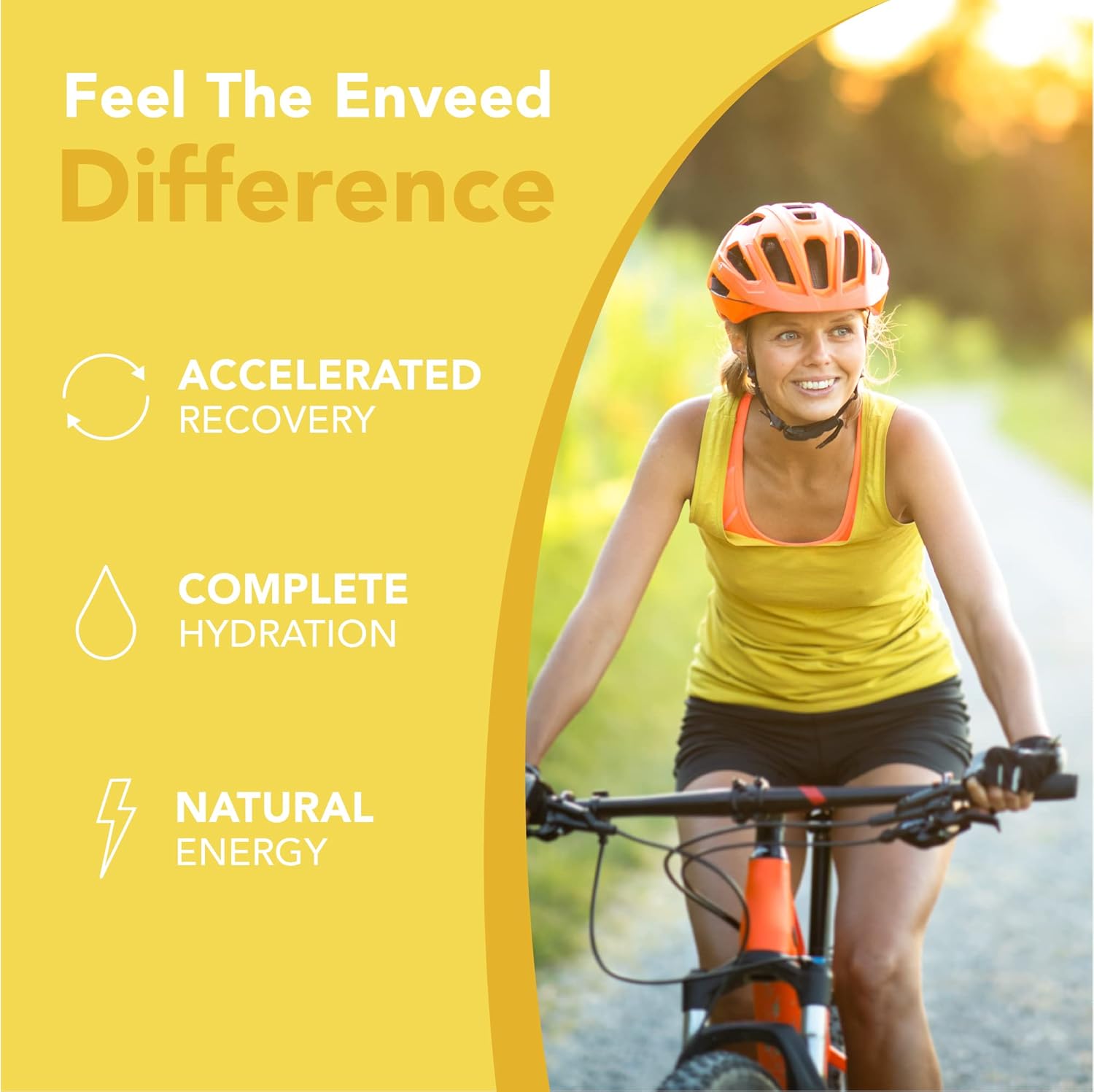 Enveed Superfood Active: Natural Pre Workout Powder with Yerba Mate, Green Coffee, and Himalayan Pink Salt - Sustained Energy, No Jitters - 20 Servings
