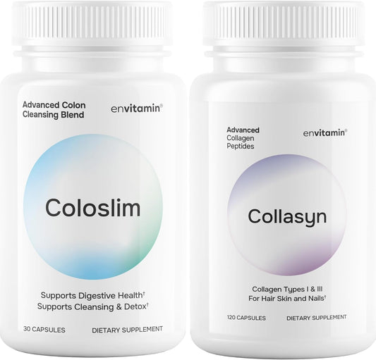 envitamin Coloslim and Collasyn - Boost Slimming Formula and Joint Health with Natural Supplements