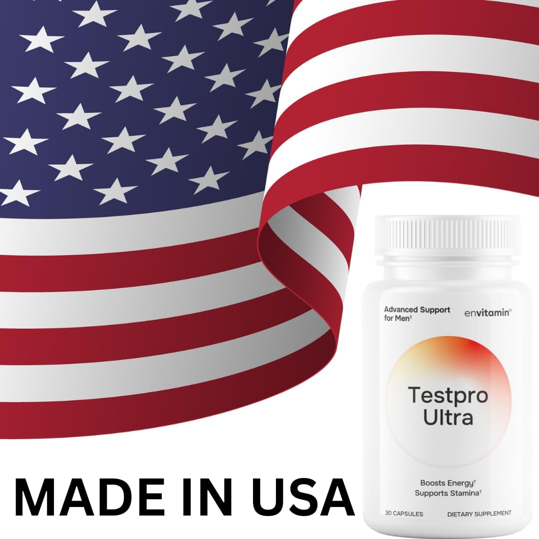 envitamin Testpro Ultra Multivitamin - Premium Men's Multivitamin with Essential Nutrients