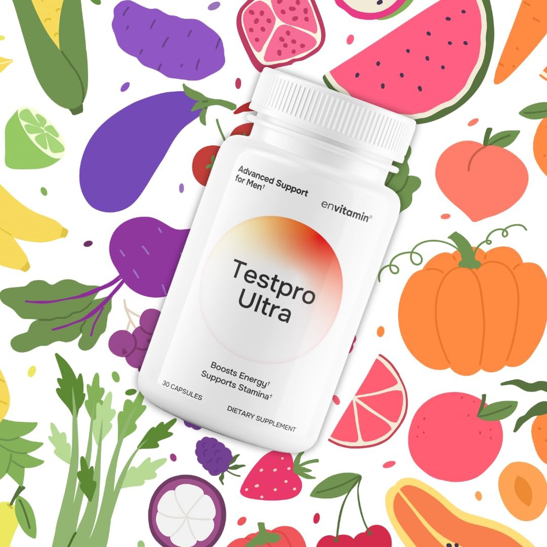 envitamin Testpro Ultra Multivitamin - Premium Men's Multivitamin with Essential Nutrients