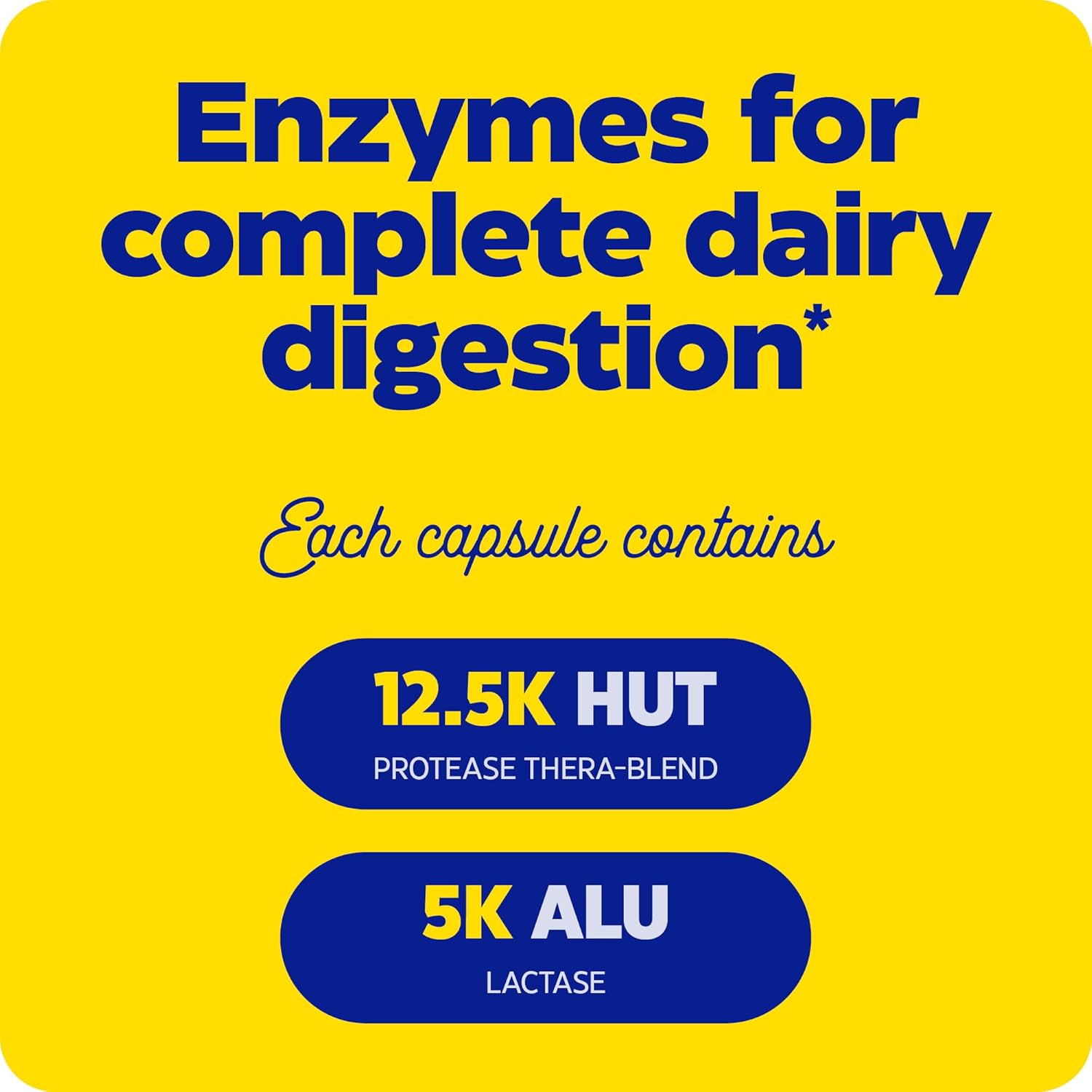 Enzymedica DairyAssist Digestive Enzymes - 30 Count for Lactose Intolerance & Dairy Digestion