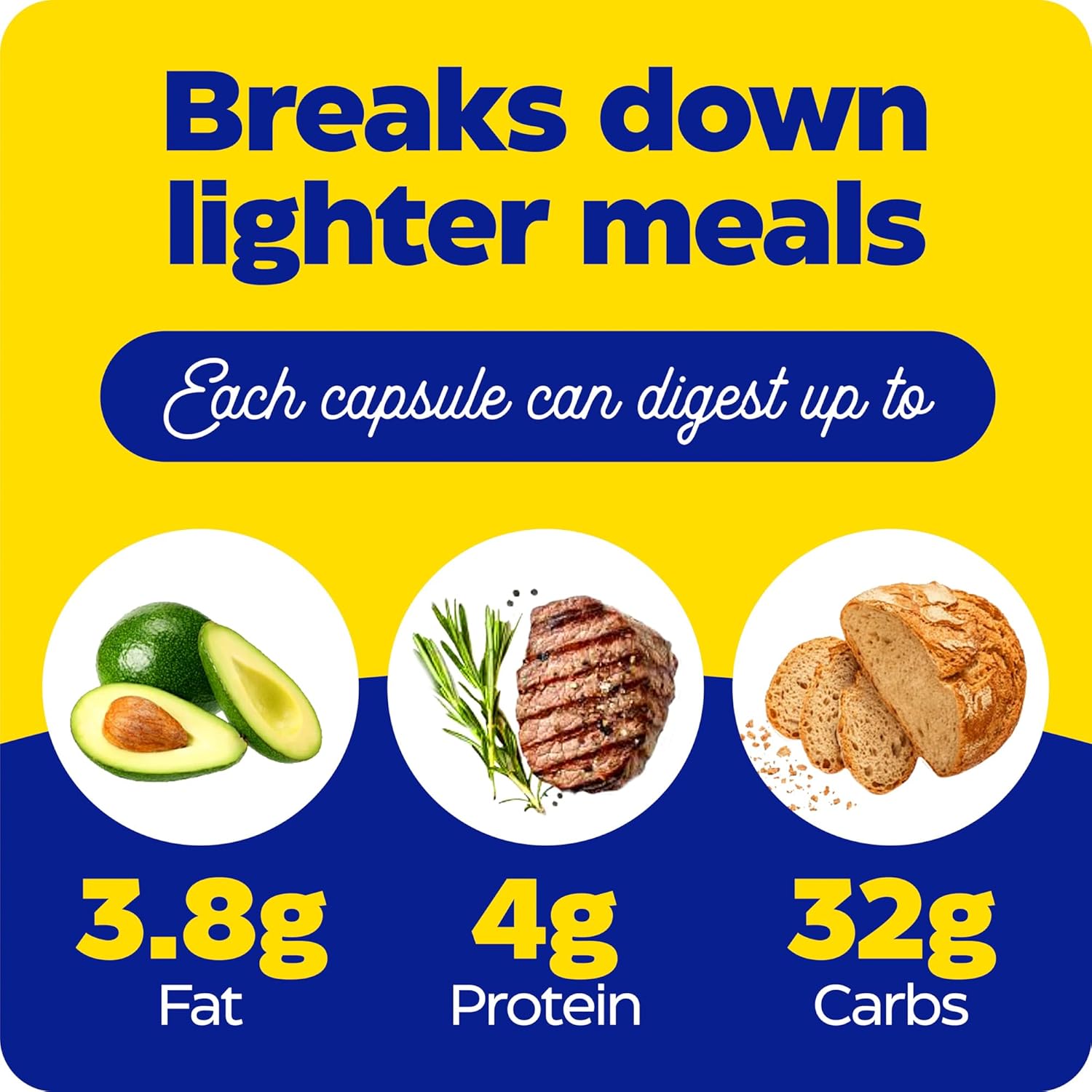 Enzymedica Digest Basic Probiotics 30 Capsules - Gentle Digestive Enzymes with 400 Million CFU Active Cultures