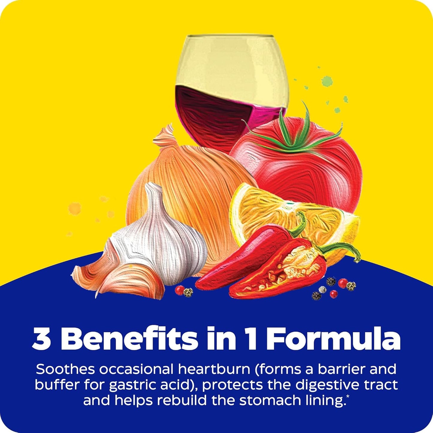 Enzymedica Heartburn Soothe Chews - Digestive Aid, Fast-Acting, Vanilla Orange Flavor - 90 Chews (45 Servings)