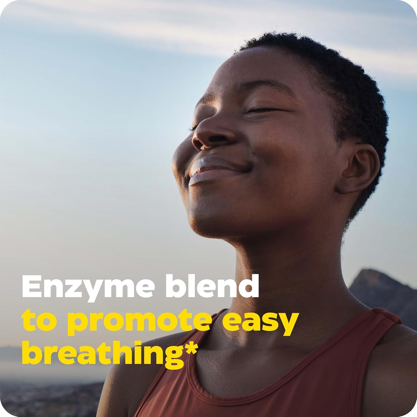 Enzymedica MucoStop Enzyme Supplement for Congestion Relief, Easy Breathing Support - 96 Count