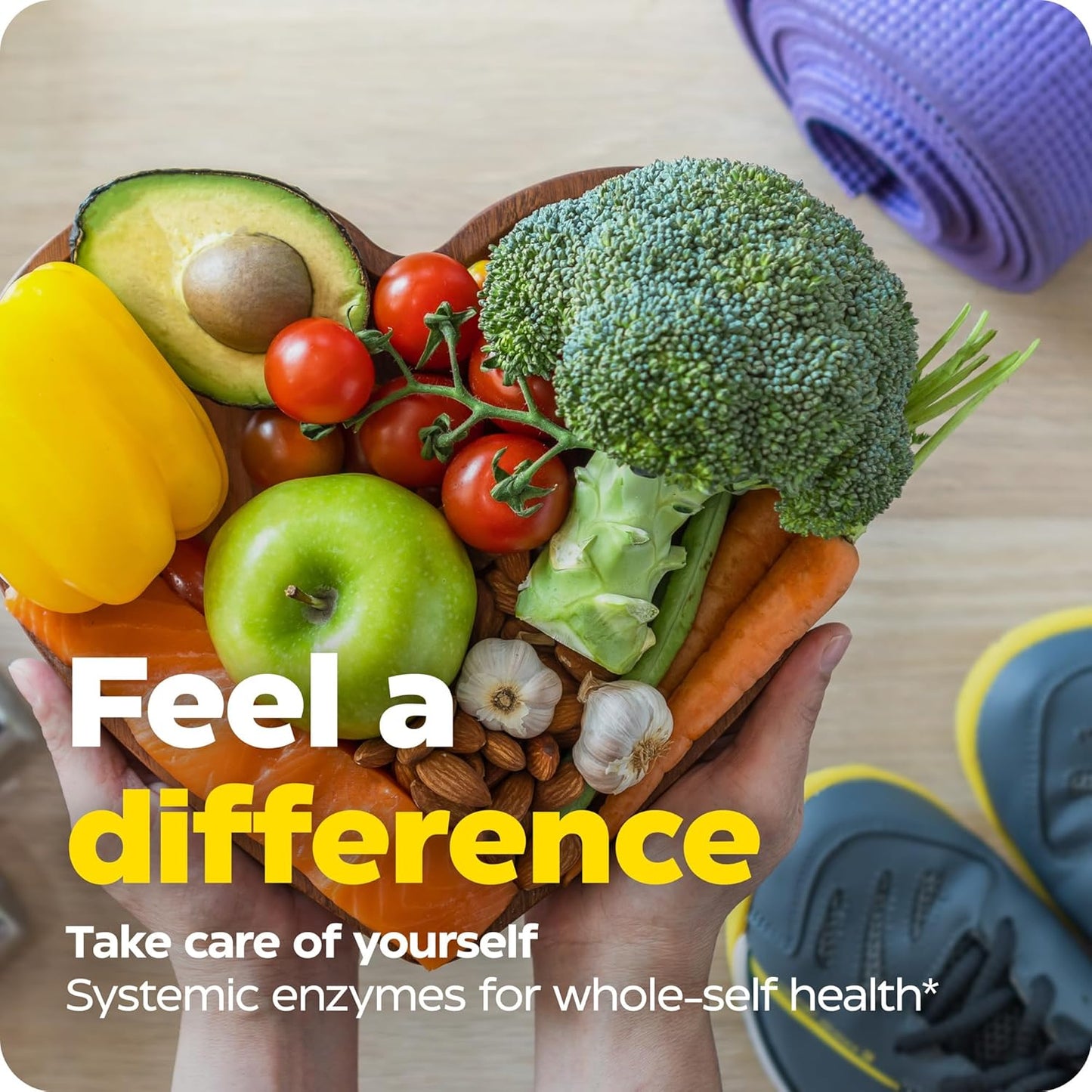 Enzymedica Natto-K Enzyme Support Capsules - 90 Count (FFP)