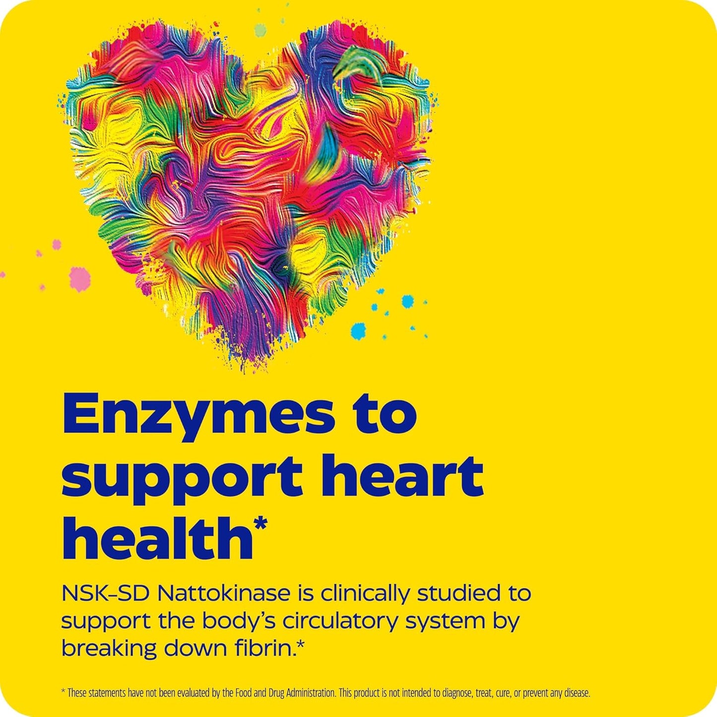 Enzymedica Natto-K Enzyme Support Capsules - 90 Count (FFP)