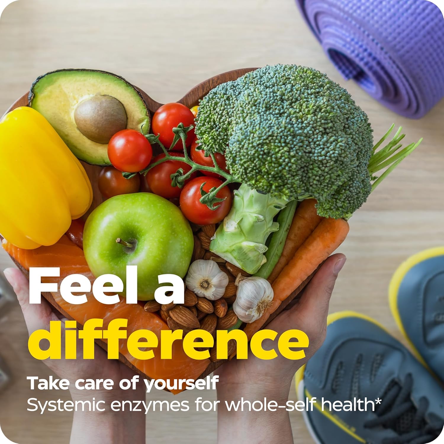 Enzymedica Natto-K Nattokinase Supplement 90 Count for Heart Health & Circulation