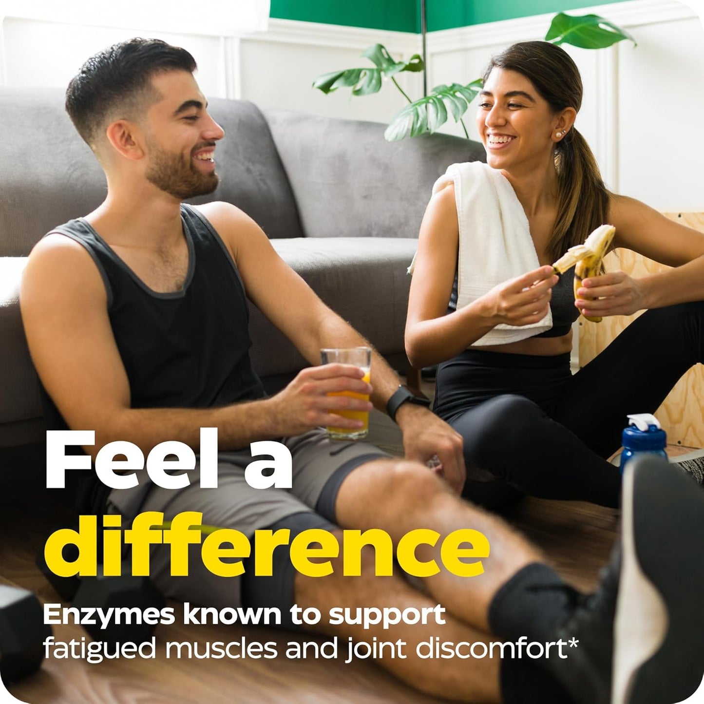 Enzymedica Repair Gold: Joint Support Supplement with Proteolytic Enzymes for Muscle Recovery, 60 Count