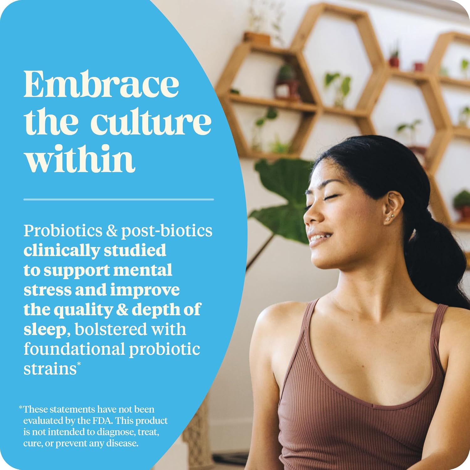 Enzymedica SubCulture Probiotics 50 Billion CFU for Mood, Stress, Sleep - Promotes Relaxation, Immune Health, Digestion & Regularity