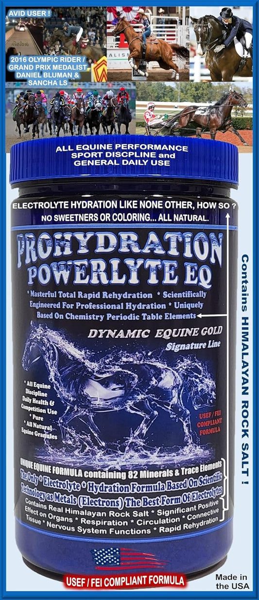 Equine Gold Signature Line PROHYDRATION EQ - Professional Hydration Formula, 1080g (60 Days)
