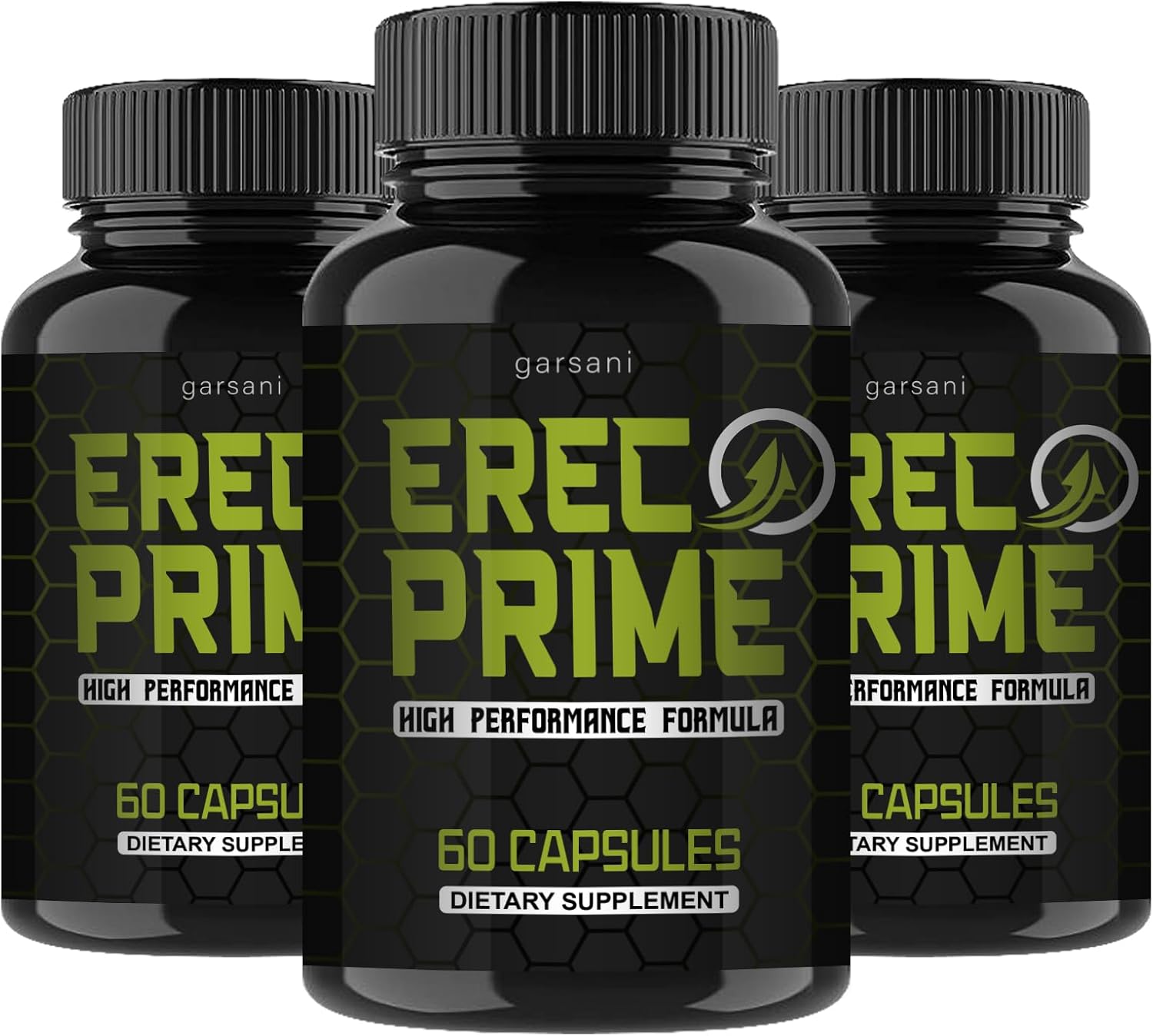 Erec Prime Advanced Formula - Garsani Erec Prime 3 Pack with 180 Capsules