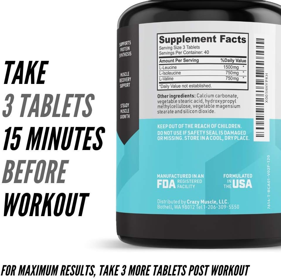 Essential BCAA Strength & Stamina Enhancer for Muscle Growth and Recovery