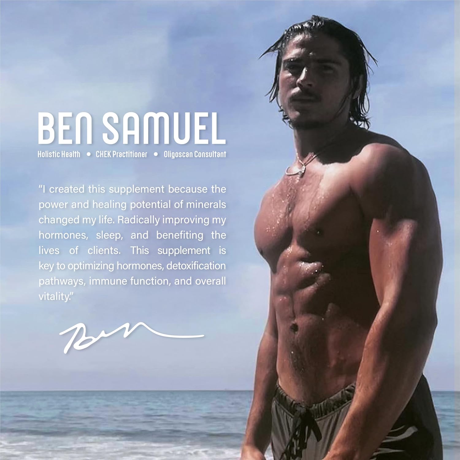 Essential Trace Minerals Supplement for Immune Support & Joint Health - Zinc, Copper, Selenium, Boron - 60 Capsules