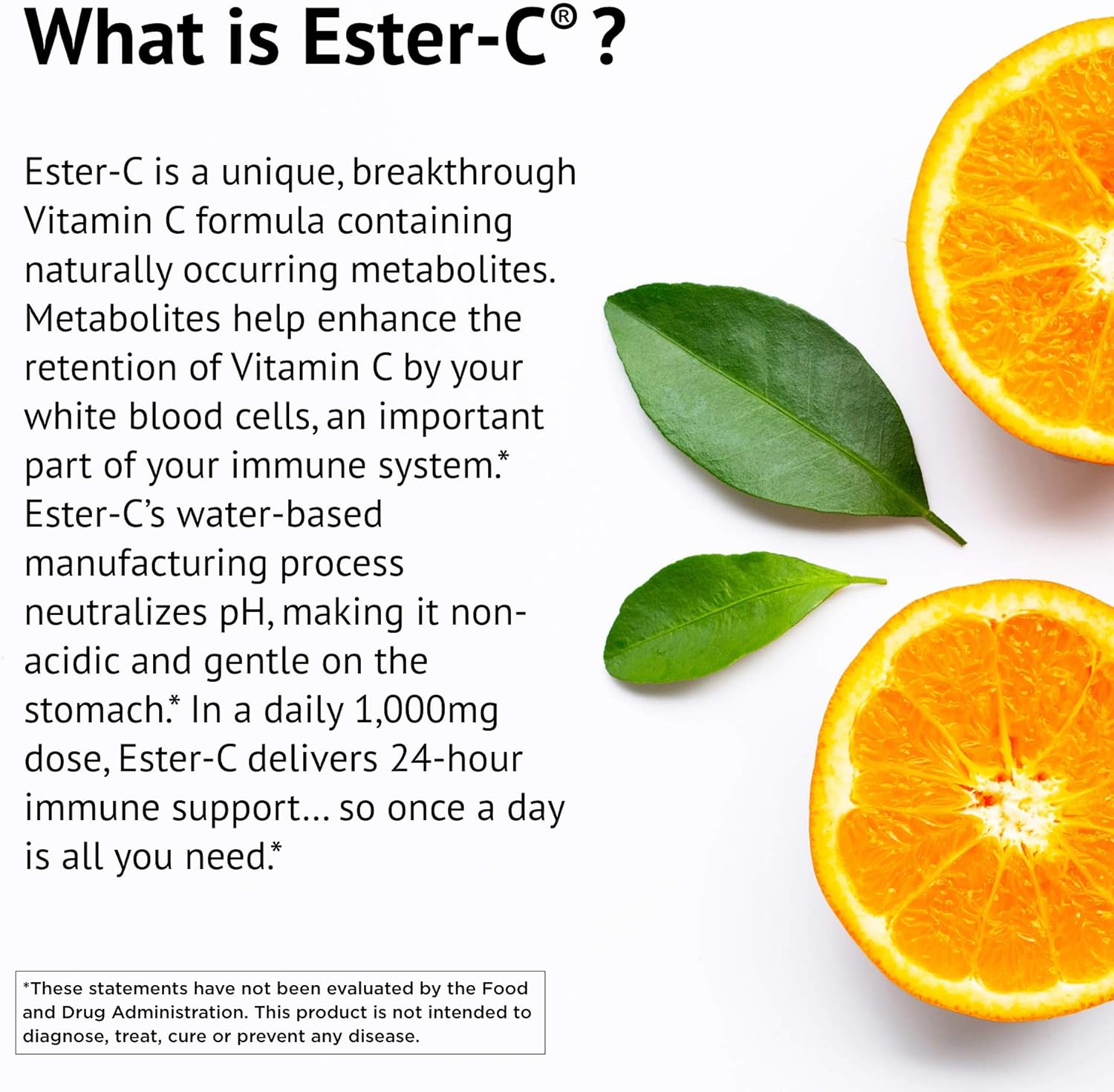Ester-C with Citrus Bioflavonoids 1000mg Tablets - 120 Count - American Health