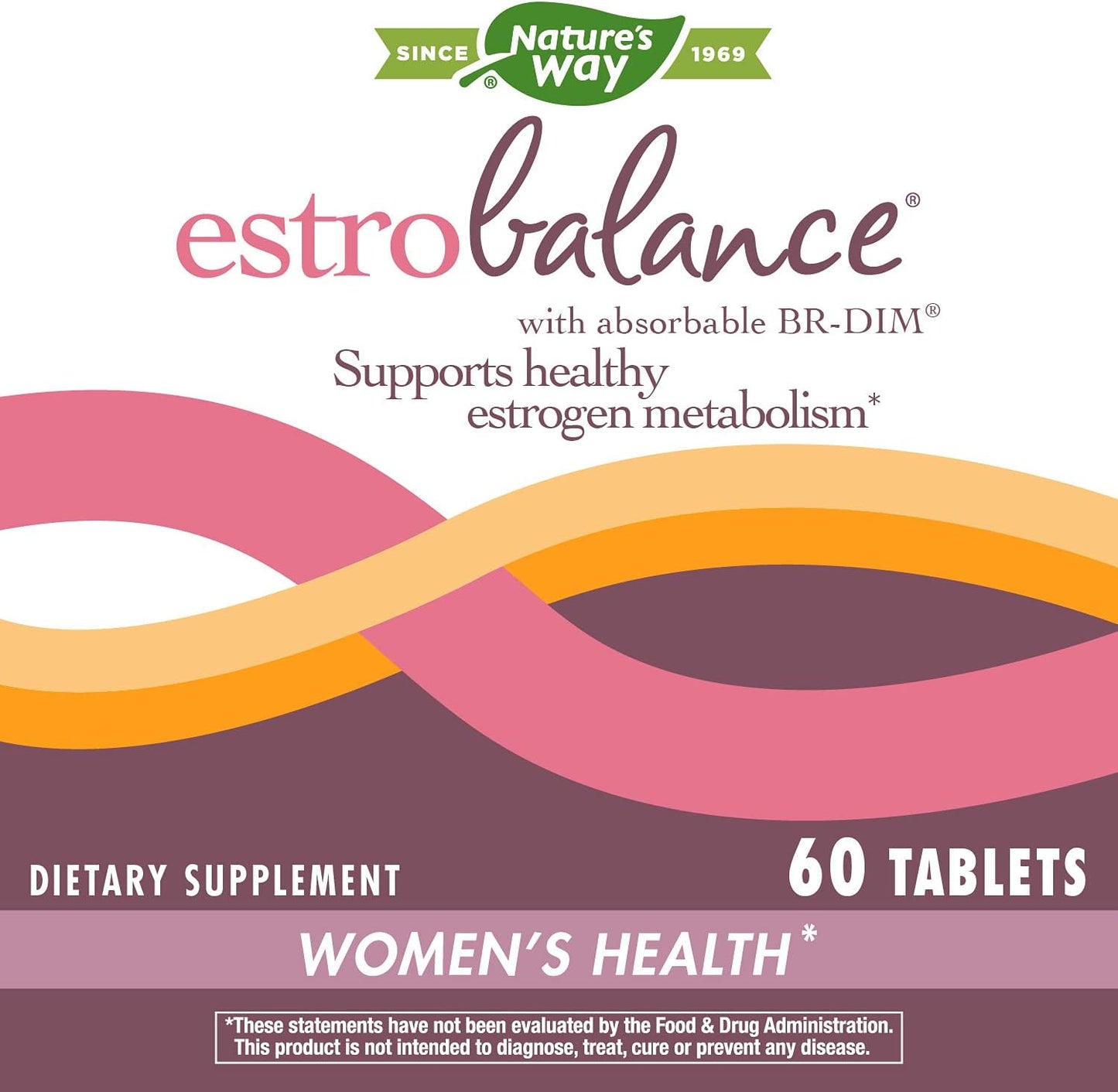 Estrobalance BR-DIM for Healthy Estrogen Metabolism - Vegan & Gluten Free - 60 Tablets