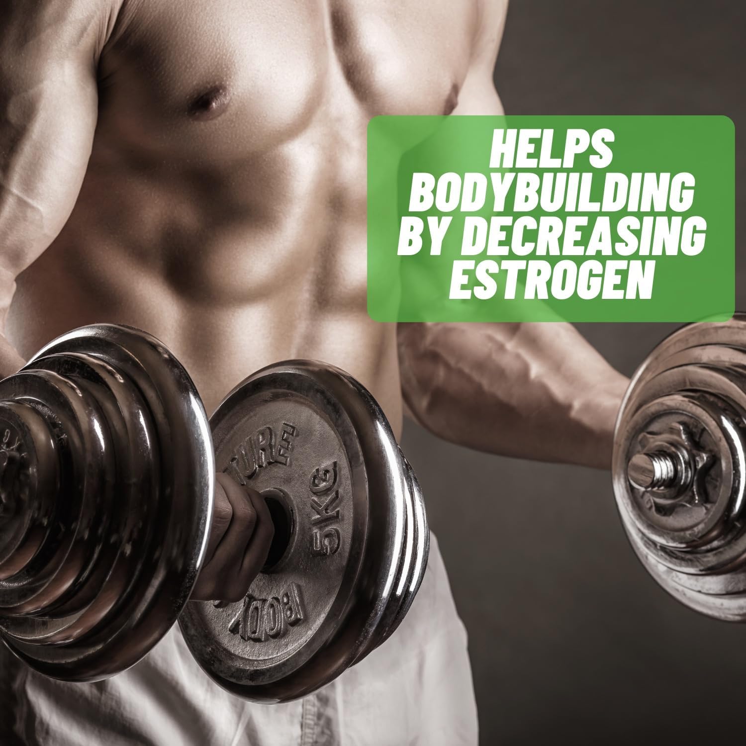 Estrohalt Estrogen-Blocker Supplement - Natural Aromatase Inhibitor for Hormone Balance - DIM & I3C Pills for Men & Women