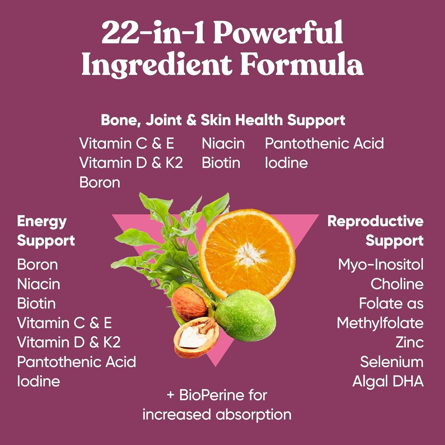 Eu Natural Next Gen Multivitamin Bundle for Men and Women - Complete Daily Support for Energy, Heart, Bone, Hair, Skin Health and More