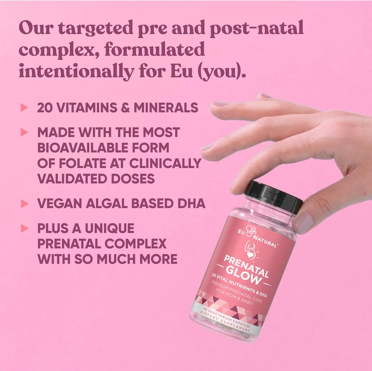 Eu Natural Postnatal Bundle for Nursing Moms - Supports Digestion, Nourishes Mom & Baby for a Healthy Glow