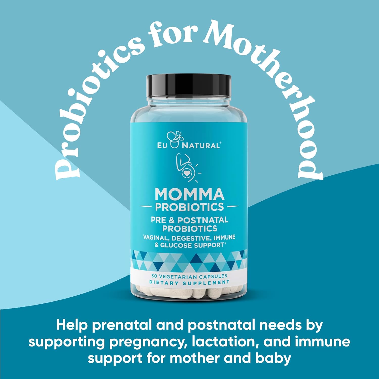 Eu Natural Postnatal Bundle for Nursing Moms - Supports Digestion, Nourishes Mom & Baby for a Healthy Glow