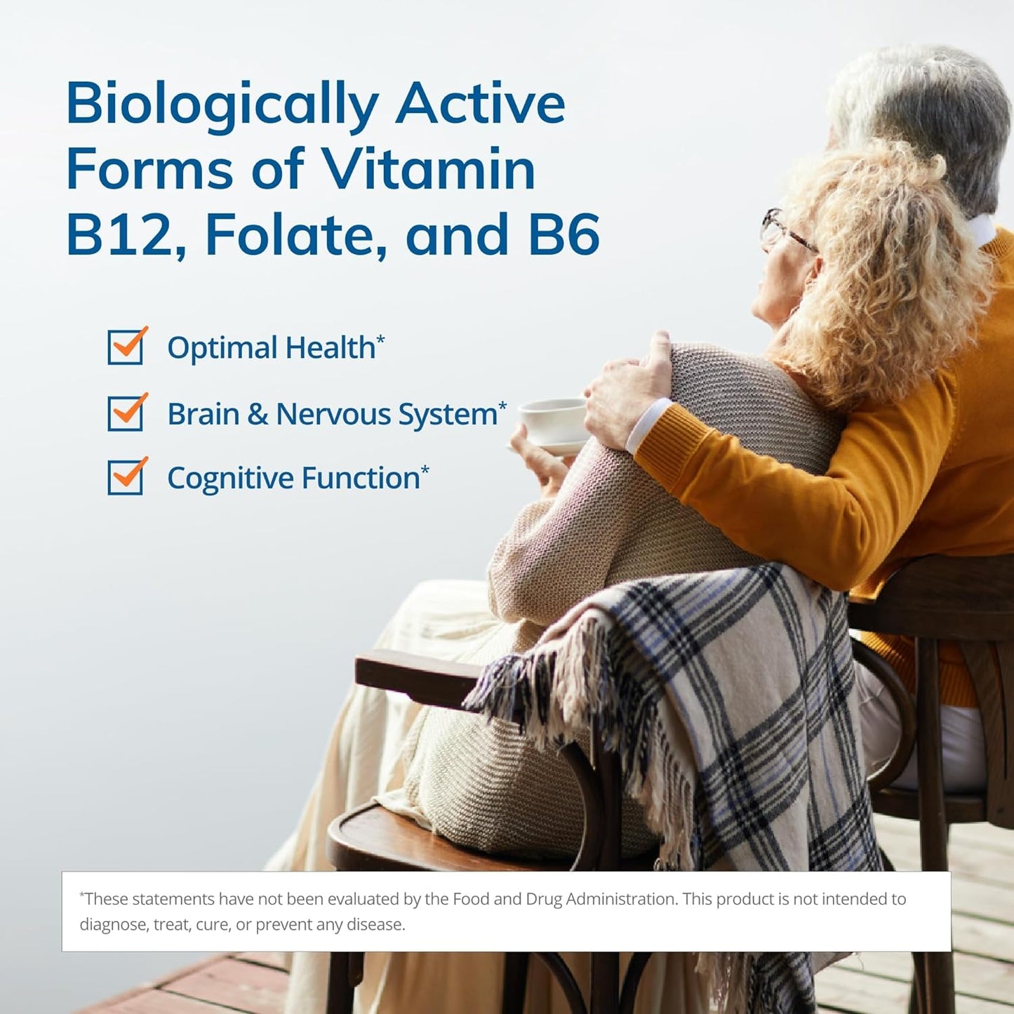 Euromedica Active B Complex Supplement - 60 Vegan Capsules for Energy and Wellness