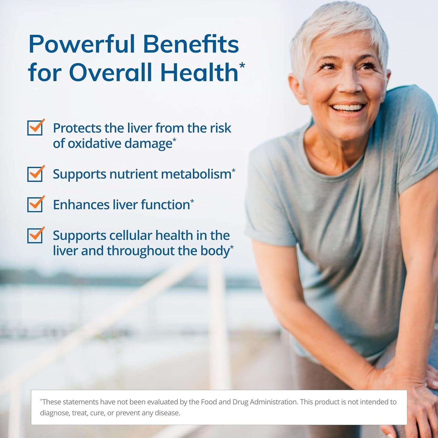 Euromedica Liver Support Capsules - 60 Count - Promotes Healthy Liver Function - Non-GMO, Vegan - 60 Servings