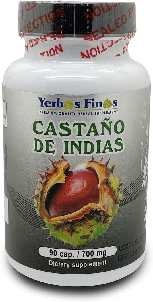Evimeria Yerbas Finas Castano de Indias Dietary Supplement - 90 Capsules, 700mg