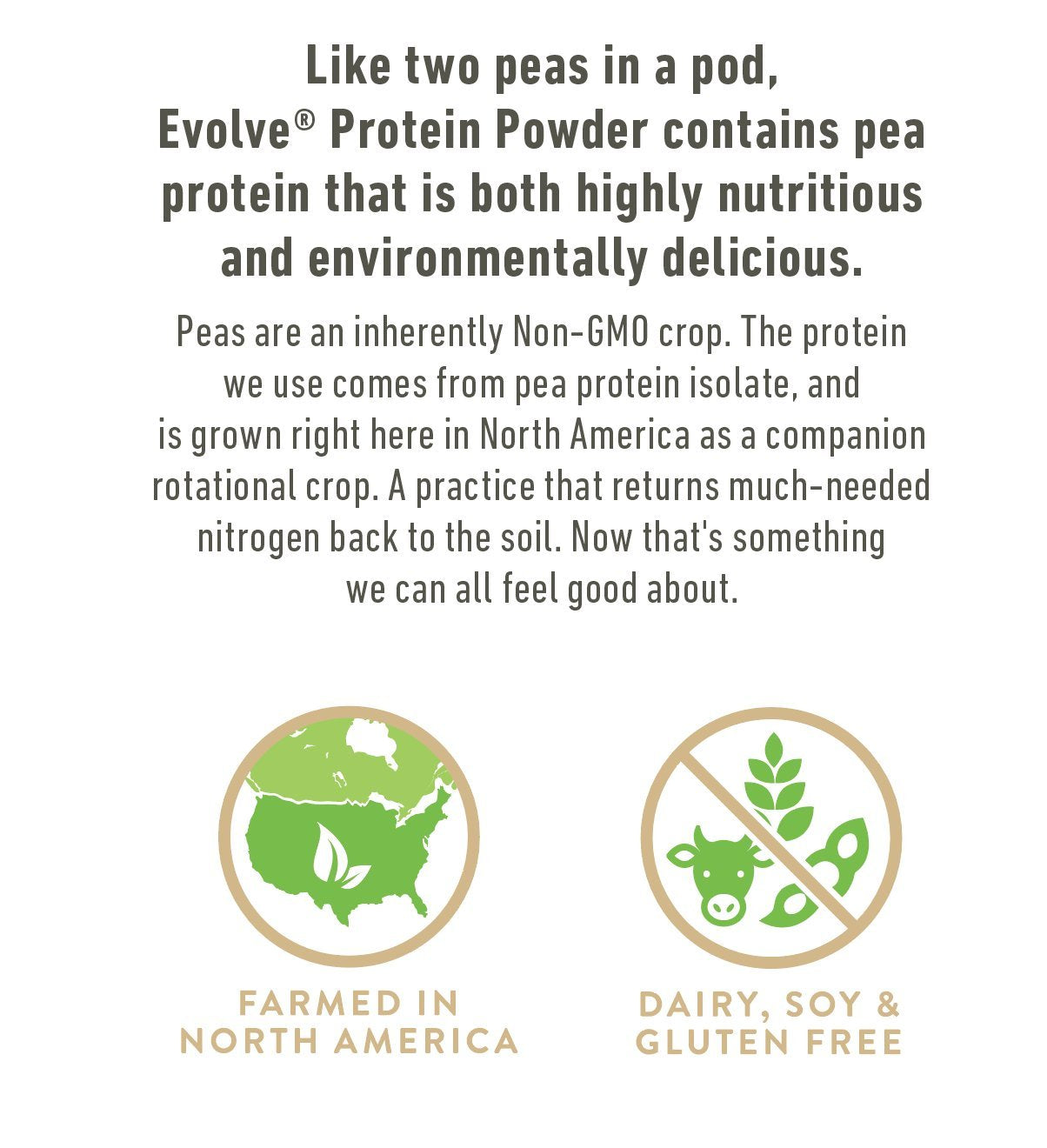 Evolve Ideal Vanilla Protein Powder - 20g Protein, 1lb (Pack of 2)