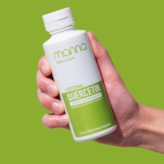 Evolved Liposomal Quercetin by Manna Vitamins - Enhanced Absorption Formula