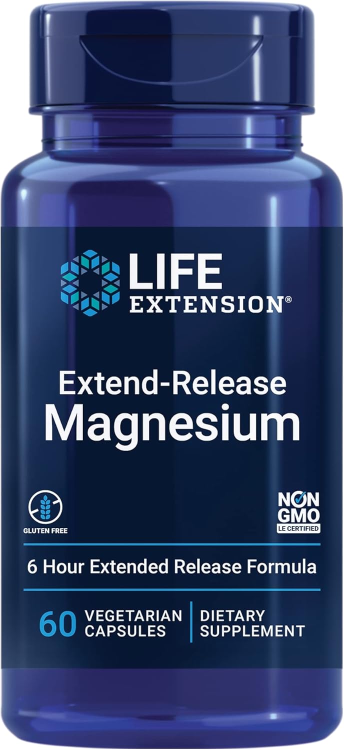 Extend-Release Magnesium & Vitamin D3 Combo for Bone, Brain & Immune Health - 60 Capsules & 60 Softgels - BoostGo Australia