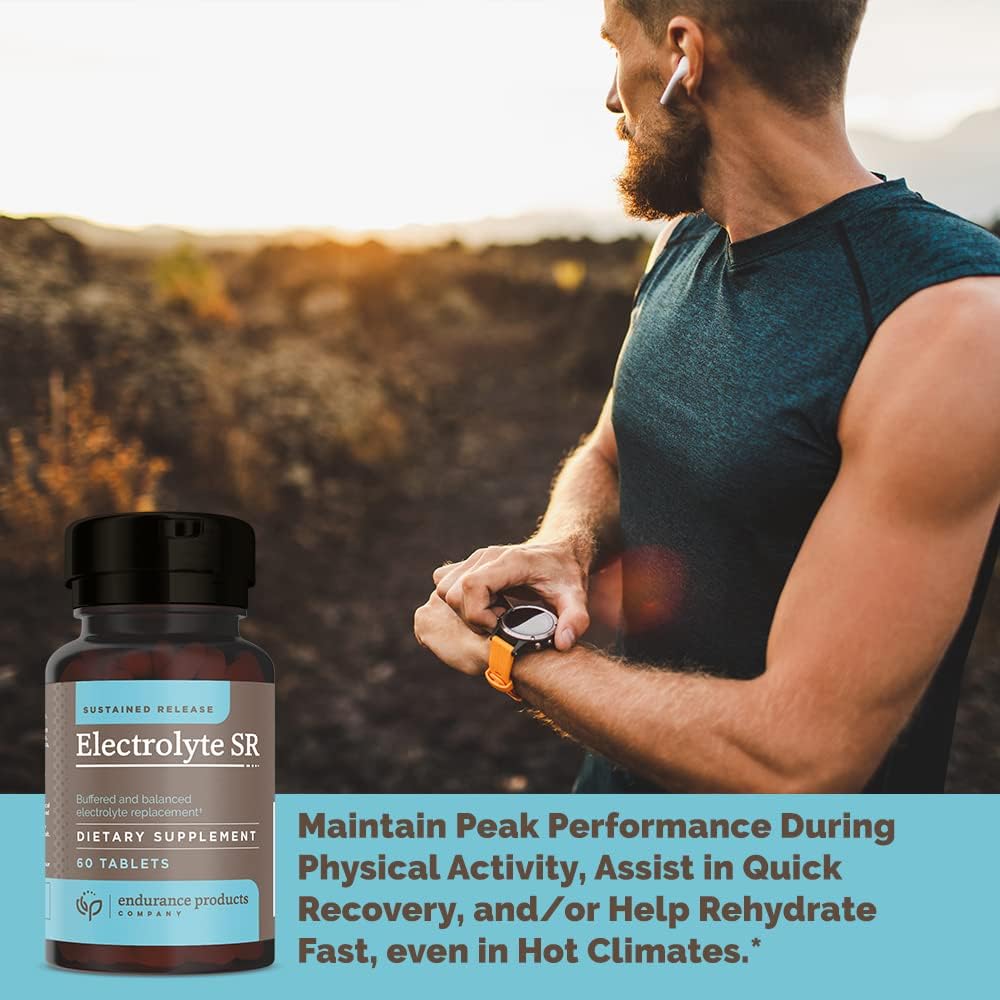 Extended Release Electrolyte SR and ENDUR-ACIN Niacin 500mg for Endurance Support