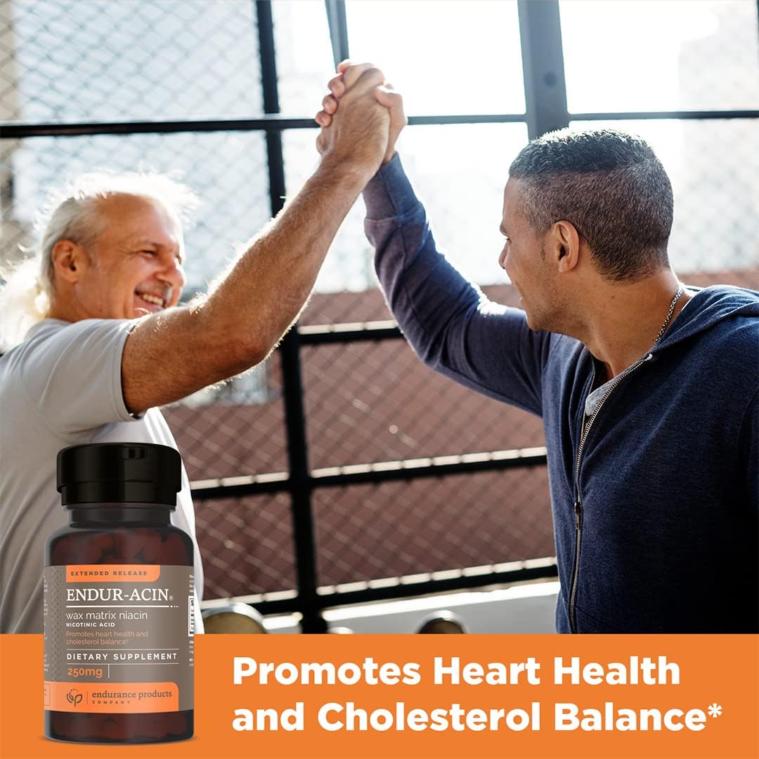 Extended Release Resveratrol Supplement with Grape Skin Extract and Niacin - Enhanced Endurance Formula for Optimal Absorption & Low-Flush